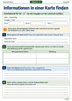 Vorschau - Arbeitsblätter - Basisscreening Geografie Arbeitsheft Klasse 5 bis 6 Schulstart Karten Räume Maßstab und Orientierung - Seite 1