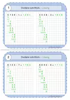 Vorschau - Stationenlernen - Stationentraining-Schriftliche Division - Seite 2