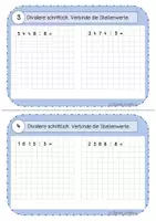 Vorschau - Stationenlernen - Stationentraining-Schriftliche Division - Seite 3