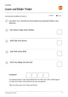 Vorschau - Arbeitsblätter - Die Ausleihe der Pausenspiele: Deutsch Lesen, Schreiben, Leseheft, Schreibheft und Arbeitsblätter mit Lösungen - Seite 3