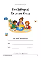 Vorschau - Arbeitsblätter - Schule und Gemeinschaft: 10 Lesehefte und Schreibhefte mit Arbeitsblättern und Lösungen - Seite 2
