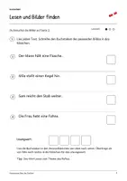 Vorschau - Arbeitsblätter - Gemeinsam über die Ziellinie: Deutsch Lesen, Schreiben, Leseheft, Schreibheft und Arbeitsblätter mit Lösungen - Seite 3