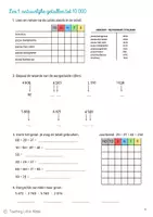 Voorbeeld - Wiskunde - getallen tot 10 000 - Pagina 2