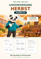 Vorschau - Arbeitsblätter - Lesespaziergang Herbst – Klasse 3/4 - Deckblatt