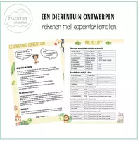 Voorbeeld - Oppervlaktematen - een nieuwe dierentuin - Voorblad