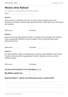 Vorschau - Arbeitsblätter - Gratis: Lesespaziergang Herbst – Klasse 3/4 - Seite 2