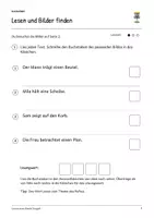 Vorschau - Arbeitsblätter - Unsere erste Runde Discgolf: Deutsch Lesen, Schreiben, Leseheft, Schreibheft und Arbeitsblätter mit Lösungen - Seite 3