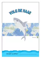 Voorbeeld - Project haaien & onderwaterwereld - Voorblad