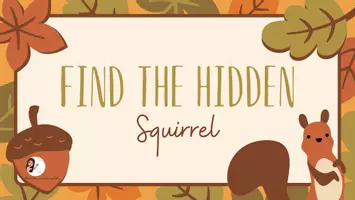 Προεπισκόπηση - Παρουσιάσεις - 🐿️ Find the Squirrel! – A Fun Visual Game - Εξώφυλλο