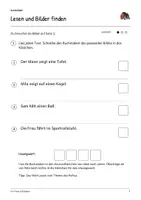 Vorschau - Arbeitsblätter - Ein Team auf Rädern: Deutsch Lesen, Schreiben, Leseheft, Schreibheft und Arbeitsblätter mit Lösungen - Seite 3