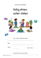 Vorschau - Arbeitsblätter - Sport und Balance: 5 Lesehefte und Schreibhefte mit Arbeitsblättern und Lösungen - Seite 2
