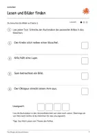 Vorschau - Arbeitsblätter - Der Oktopus mit den acht Armen: Deutsch Lesen, Schreiben, Leseheft, Schreibheft und Arbeitsblätter mit Lösungen - Seite 3