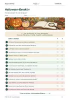 Vorschau - Arbeitsblätter - Halloween-Detektiv – Fakt oder Gruselgeschichte? | Kostenloses Material - Seite 1