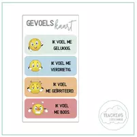 Voorbeeld - Gevoelskaart - emoties aangeven - Voorblad