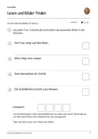 Vorschau - Arbeitsblätter - Die Meeresschildkröte auf ihrer Reise: Deutsch Lesen, Schreiben, Leseheft, Schreibheft und Arbeitsblätter mit Lösungen - Seite 3