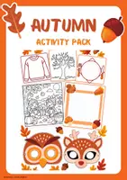 Προεπισκόπηση - Φύλλα εργασίας - Autumn Activity Pack | Ages 4–7 - Εξώφυλλο