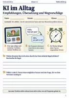 Vorschau - Arbeitsblätter - KI im Alltag Arbeitsheft Klasse 5–6 - Deckblatt
