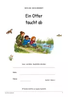 Vorschau - Arbeitsblätter - Schule, Sport und Wasserwelten: 25 Lesehefte und Schreibhefte mit Arbeitsblättern und Lösungen - Seite 2