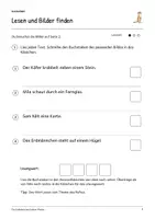 Vorschau - Arbeitsblätter - Die Erdmännchen halten Wache: Deutsch Lesen, Schreiben, Leseheft, Schreibheft und Arbeitsblätter mit Lösungen - Seite 3