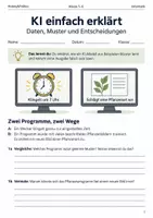 Vorschau - Arbeitsblätter - KI einfach erklärt Arbeitsheft Klasse 5–6 - Deckblatt
