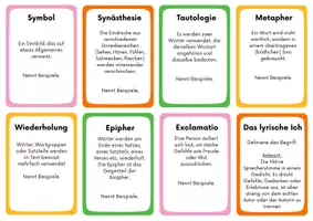 Vorschau - Spiele - Lernkarten für Lyrik - Seite 3