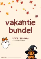 Voorbeeld - Herfstvakantie werkbundel - zesde leerjaar - Pagina 1