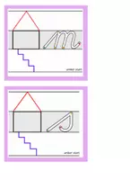 Voorbeeld - sjabloon schrijfletter anker start - Voorblad