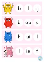 Voorbeeld - Kleurenmonster bundel | Rekenen, taal & gevoelens voor kleuters - Pagina 2
