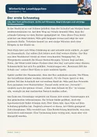 Vorschau - Arbeitsblätter - Winterliche Lesehaeppchen - Klasse 3/4 - Seite 1
