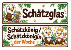 Vorschau - Anderer Materialtyp - Schätzkönig/in der Adlerklasse - Schätzglas - Seite 1