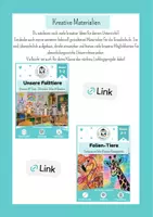 Vorschau - Mal- und Bastelvorlagen - Freebie Kunst Grundschule Basteln - Faltgiraffe mit Ziehharmonika basteln | Bastelvorlage Grundschule Klasse 1/2 - Seite 1
