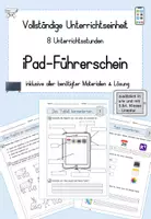Vorschau - Arbeitsblätter - iPad-Führerschein (für Ipads mit Home-Button) - Deckblatt