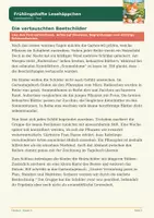 Vorschau - Arbeitsblätter - Fruehlingshafte Lesehaeppchen - Klasse 3/4 - Seite 1