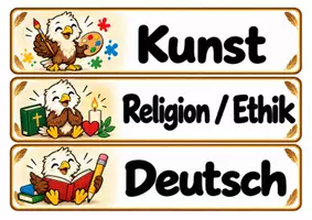 Vorschau - Poster - Tagestransparenz der Adlerklasse - Klassentier Adler - Seite 3