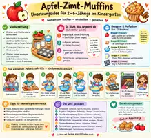 Vorschau - Poster - Bildrezept Apfel Zimt Muffins Backen - Seite 3