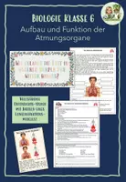 Vorschau - Stundenentwürfe - Ganze Stunde: Aufbau und Funktion der Atmungsorgane - Deckblatt
