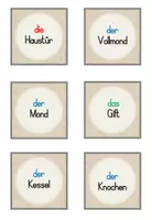 Vorschau - Stationenlernen - Halloween: Paare finden - DaZ/ DaF Wortschatz - Seite 2