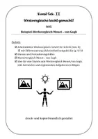Vorschau - Stundenentwürfe - Kunst Sek. II: Werkvergleiche leicht gemacht! - Deckblatt
