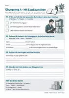 Vorschau - Stundenentwürfe - Praktikumsbericht schreiben – Praktikum & Berufsorientierung | Deutsch Klasse 10–11 - Seite 3
