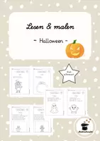 Vorschau - Arbeitsblätter - Lesen & Malen – Halloween | Leseverstehen für Klasse 1-3 (3fach differenziert) - Deckblatt