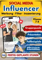 Vorschau - Arbeitsblätter - Influencer & Social Media – Werbung, Filter und Inszenierung | Gruppenpuzzle Klasse 7–8 - Deckblatt