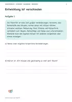 Vorschau - Arbeitsblätter - Veränderungen in der Pubertät | Sachunterricht Klasse 4 - Seite 3
