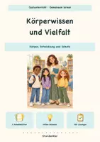 Vorschau - Arbeitsblätter - Körperwissen und Vielfalt | Sachunterricht Klasse 4 - Deckblatt
