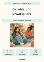 Vorschau - Arbeitsblätter - Gefühle, Freundschaft und Privatsphäre | Sachunterricht Klasse 4 - Deckblatt