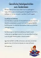 Vorschau - Stundenentwürfe - Tandemlesen Herbst | 4 gemütliche Herbstgeschichten | Leseflüssigkeit Klasse 3/4 - Seite 1