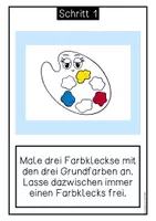 Vorschau - Mal- und Bastelvorlagen - Farben mischen in der Grundschule I Meine Farbfigur I Kunstprojekt - Seite 3