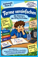 Vorschau - Arbeitsblätter - Terme vereinfachen- Faktor vor die Klammer Cover - Deckblatt