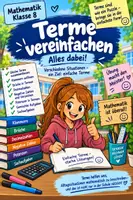 Vorschau - Arbeitsblätter - Terme vereinfachen- Alles dabei - Deckblatt