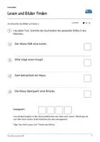 Vorschau - Arbeitsblätter - Die Stadt unter dem Sofa: Deutsch Lesen, Schreiben, Leseheft, Schreibheft und Arbeitsblätter mit Lösungen - Seite 3