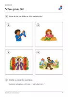 Vorschau - Arbeitsblätter - Das Land der verlorenen Socken: Deutsch Lesen, Schreiben, Leseheft, Schreibheft und Arbeitsblätter mit Lösungen - Seite 2